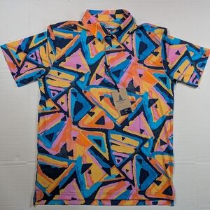 Chubbies Polo Shirt Exploding Nacho Print